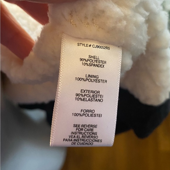 Black Faux Suede Jacket with Sherpa Collar ❤️🖤❤️🖤 - Picture 11 of 11